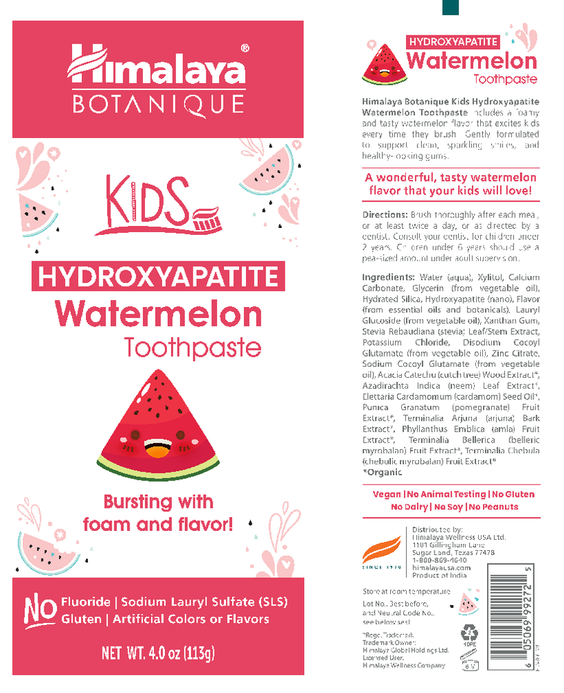 Product image for Kids Hydroxyapatite Watermelon Toothpaste.
