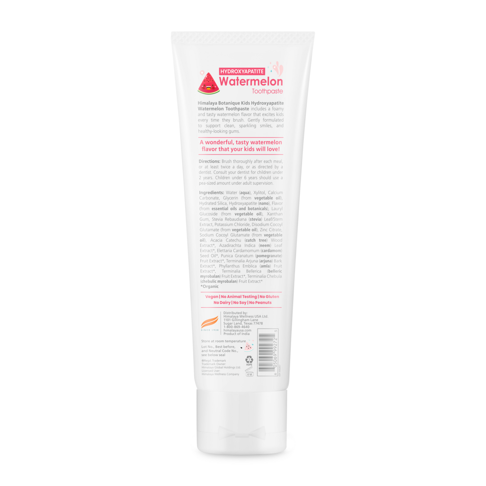 Product image for Kids Hydroxyapatite Watermelon Toothpaste.