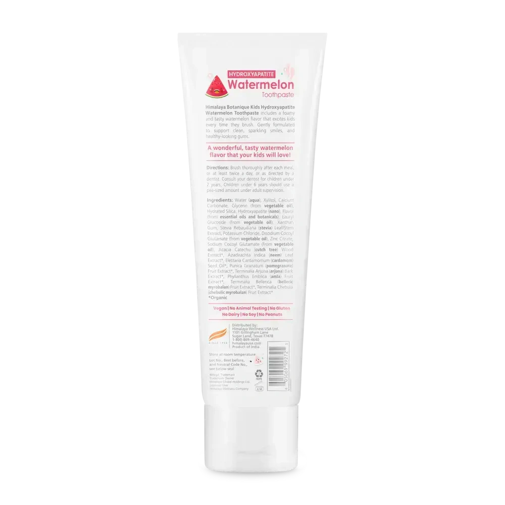 Product image for Kids Hydroxyapatite Watermelon Toothpaste.