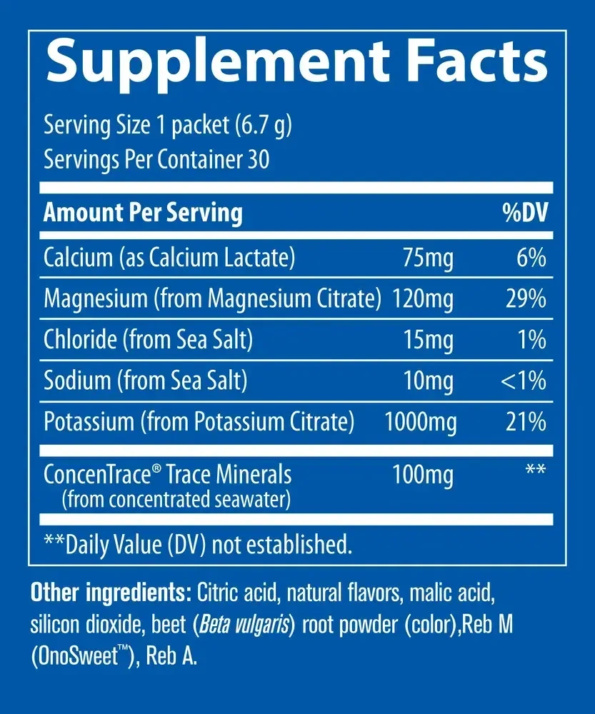 Product image for Hyrdo Pak - Keto Potassium Formula, strawberry lemonade.