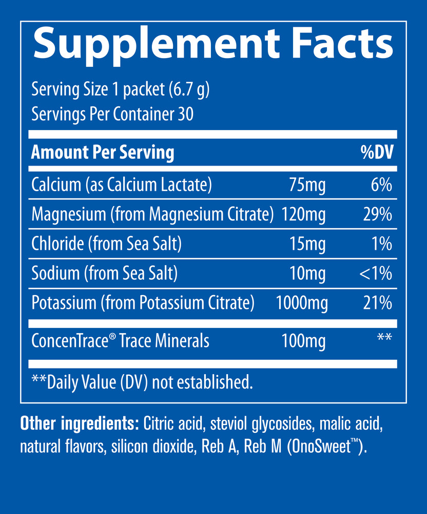 Product image for Hydro Pak Keto Potassium Formula Stick Packs, Lemon Lime.