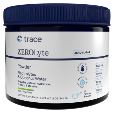 ZEROLyte Electrolytes & Coconut Water Powder, Salty Citrus