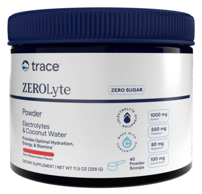 ZEROLyte Electrolytes & Coconut Water Powder, Salty Watermelon
