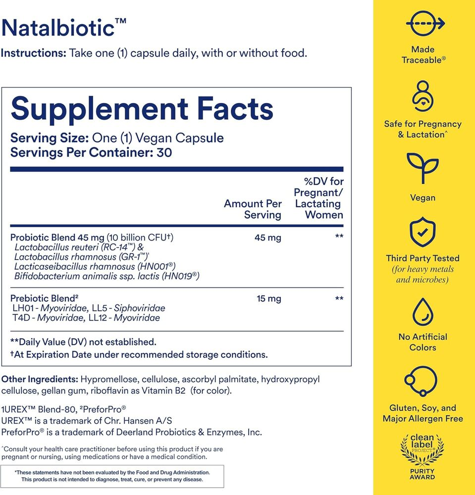 Product image for Natalbiotic™.