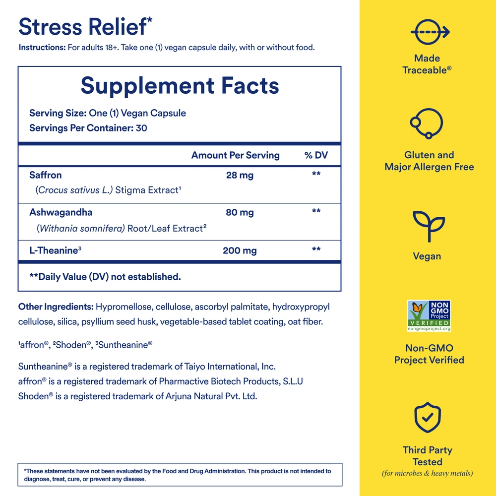 Product image for Stress Relief BioSeries™.