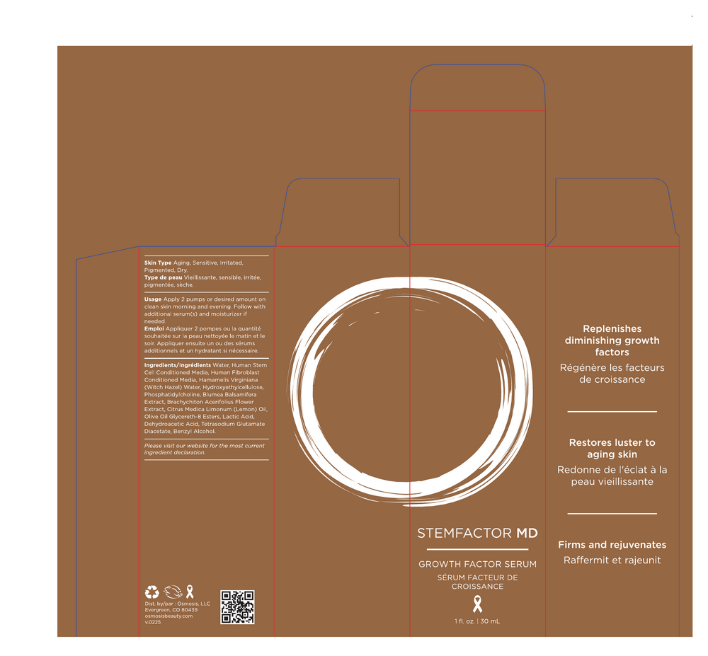 Product image for Stemfactor MD Growth Factor Serum.