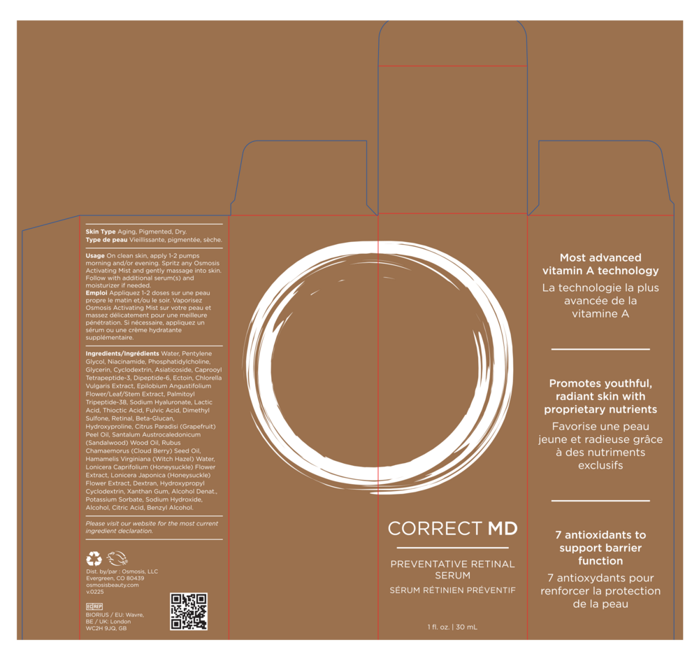 Product image for Correct MD Preventative Retinal Serum.