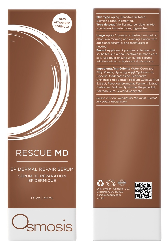 Product image for Rescue MD Epidermal Repair Serum.