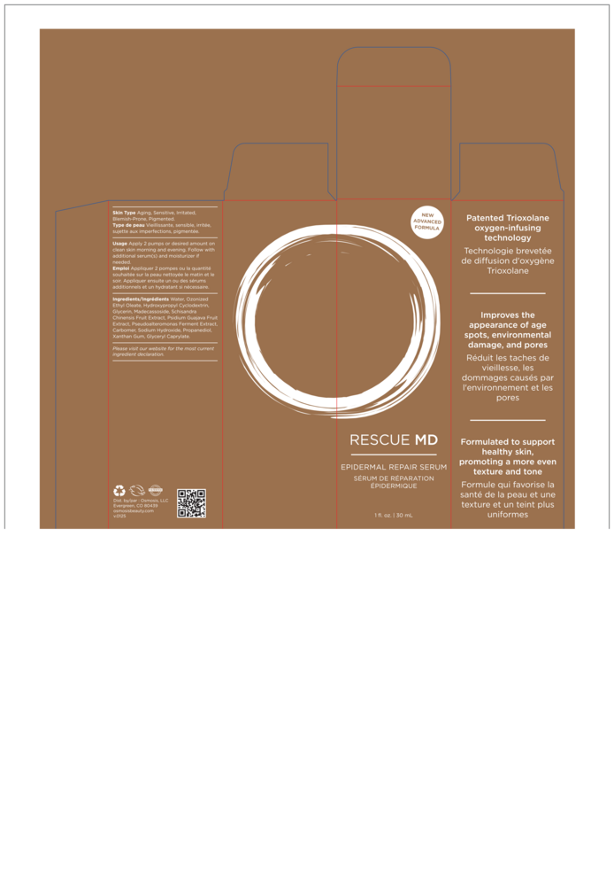 Product image for Rescue MD Epidermal Repair Serum.