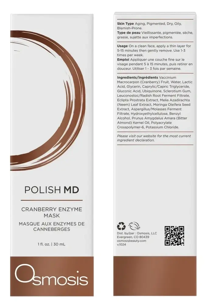 Product image for Polish MD Cranberry Enzyme Mask.