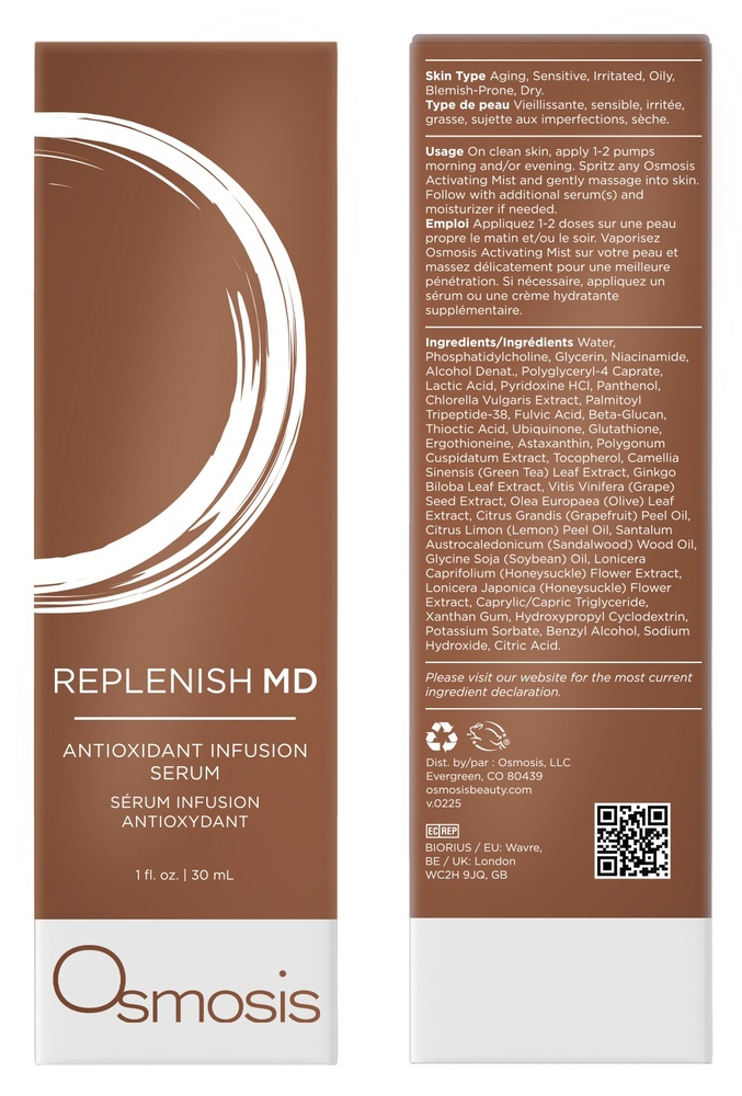 Product image for Replenish MD Antioxidant Infusion Serum.