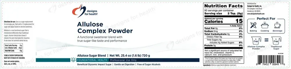 Product image for Allulose Complex Powder.