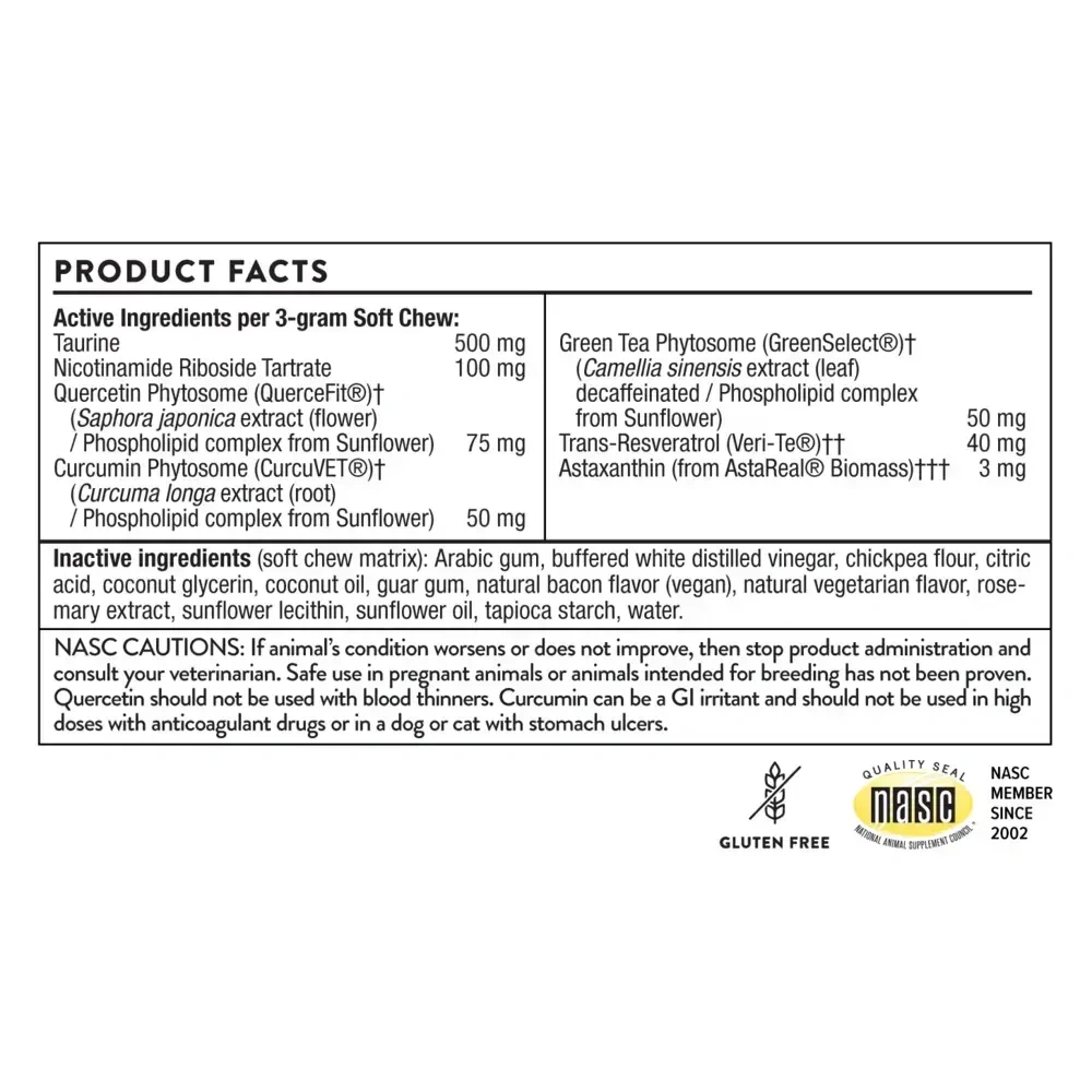 Product image for Longevity Complex for Dogs &amp; Cats.
