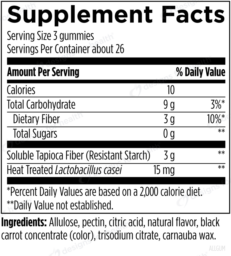 Product image for GlucoSupreme™ Gummies, Strawberry Flavor.