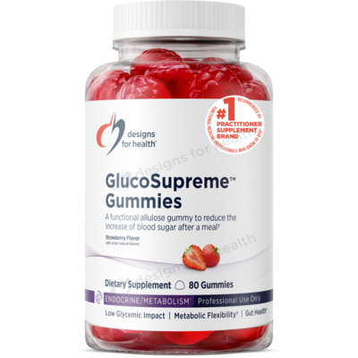 GlucoSupreme™ Gummies, Strawberry Flavor