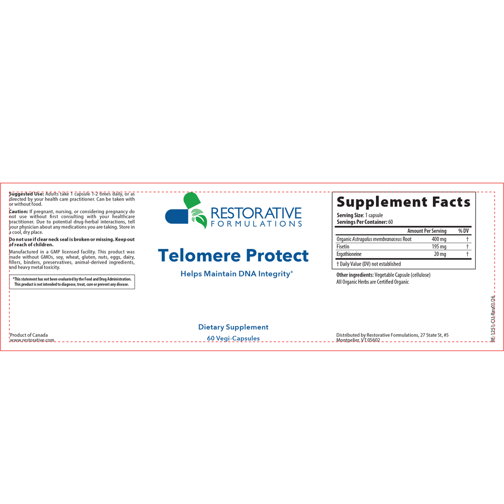 Product image for Telomere Protect.