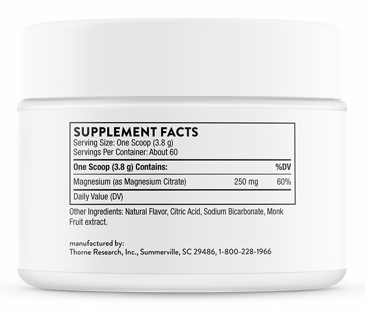 Product image for Magnesium Citrate Powder, Citrus Berry.