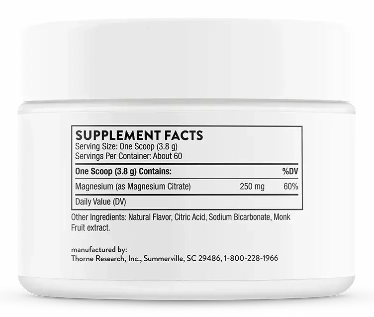 Product image for Magnesium Citrate Powder, Citrus Berry.