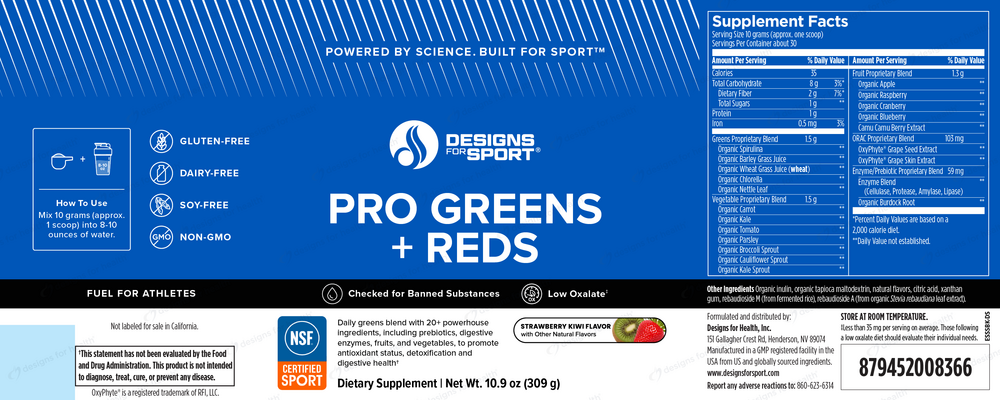 Product image for Pro Greens + Reds.