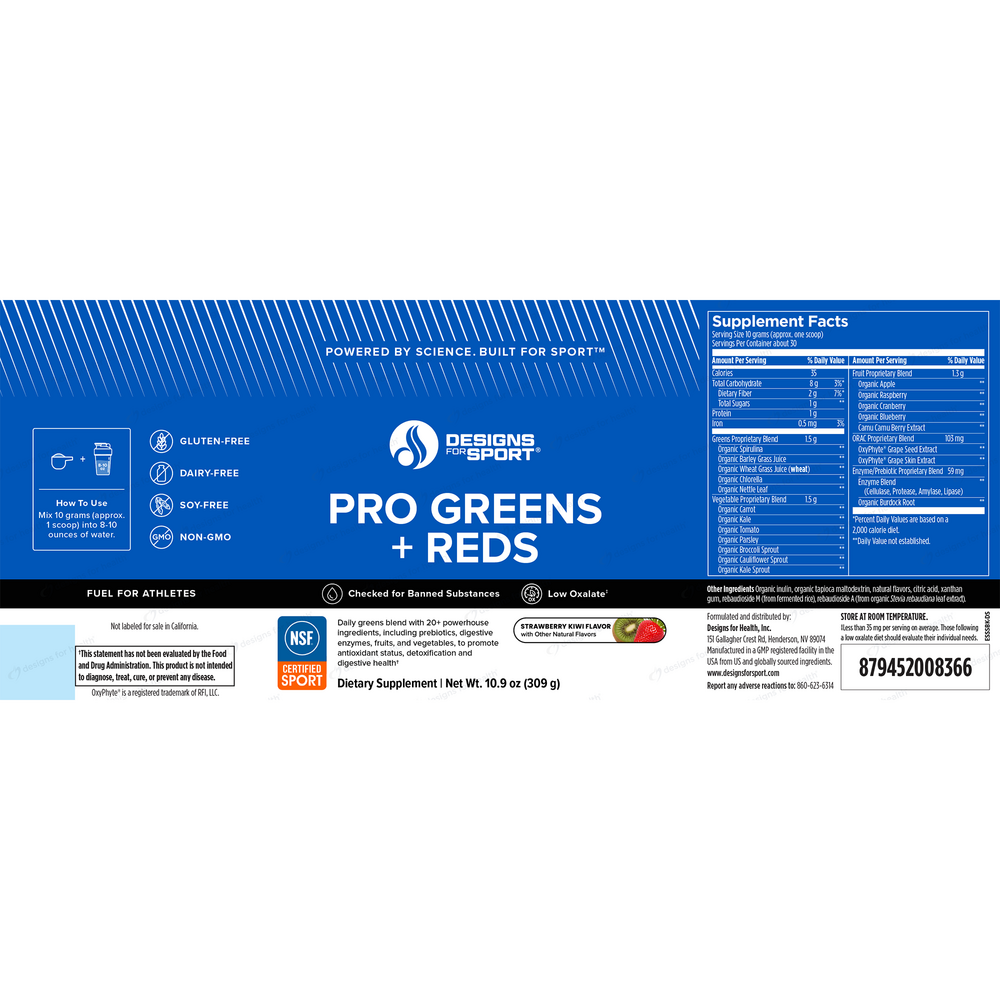Product image for Pro Greens + Reds (California Only).