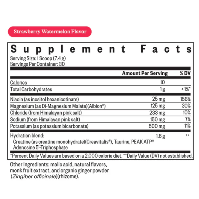 Product image for Optimal Electrolyte Powder, Strawberry Watermelon.