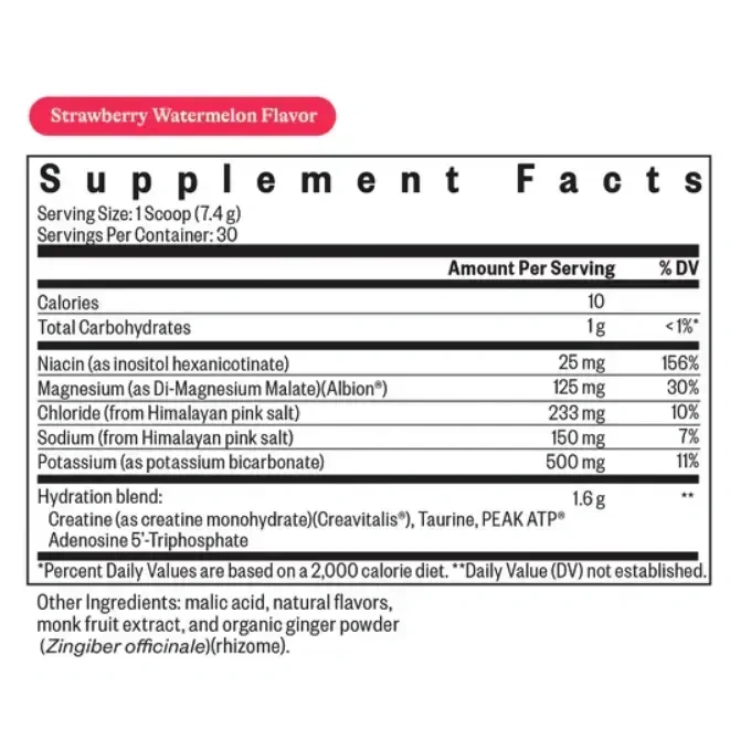 Product image for Optimal Electrolyte Powder, Strawberry Watermelon.