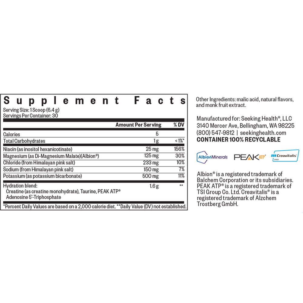 Product image for Optimal Electrolyte Powder, Green Apple.