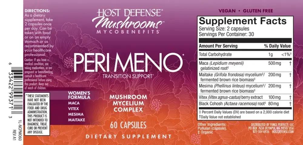 Product image for Peri Meno Transition Support.