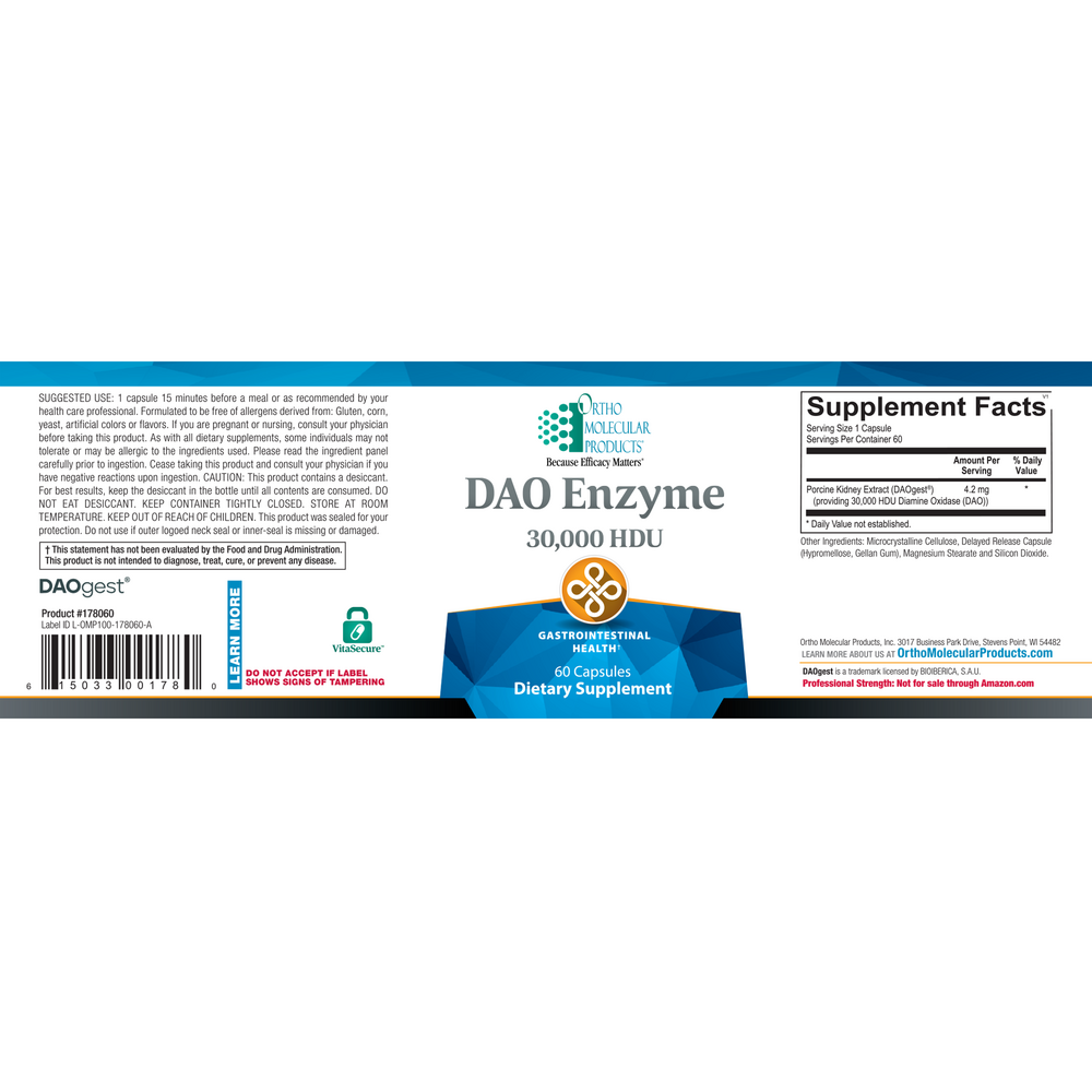 Product image for DAO Enzyme.