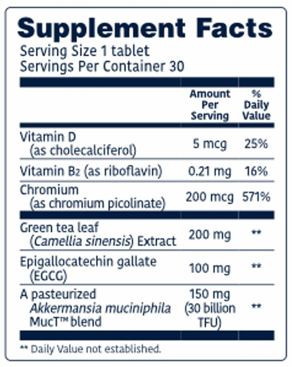 Product image for Akkermansia Healthy Weight with Glucose Control.