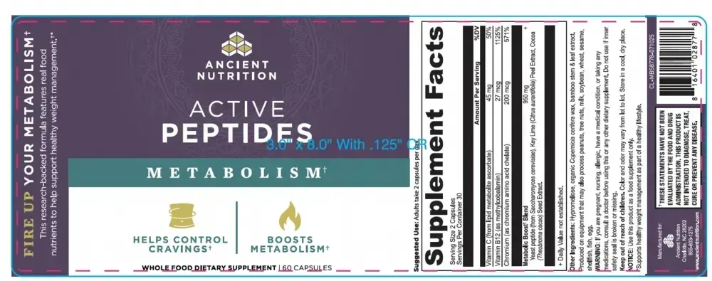 Product image for Active Peptides Metabolic Booster.