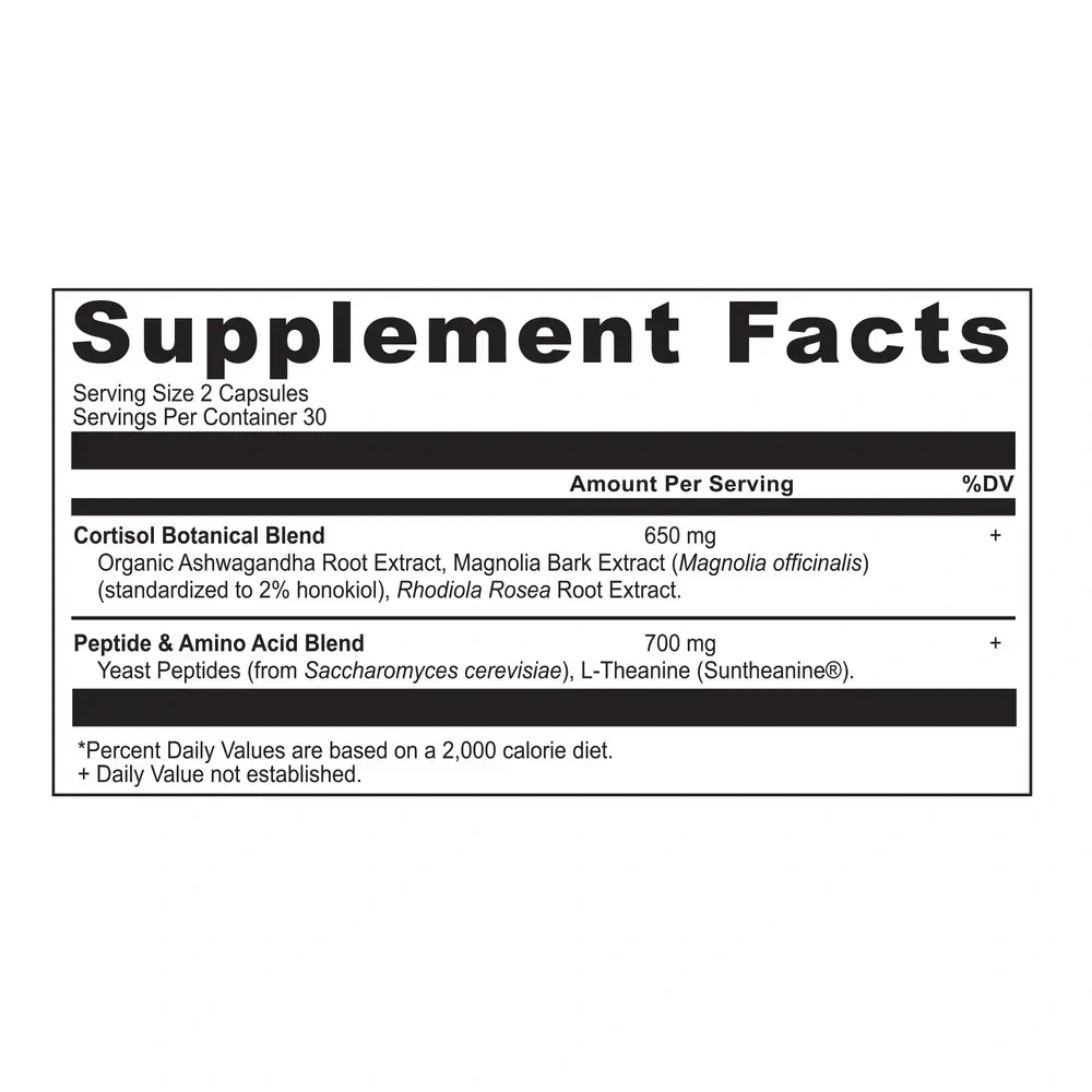Product image for Active Peptides Cortisol Support.