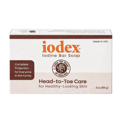 Iodex Iodine Bar Soap 3 Ounces