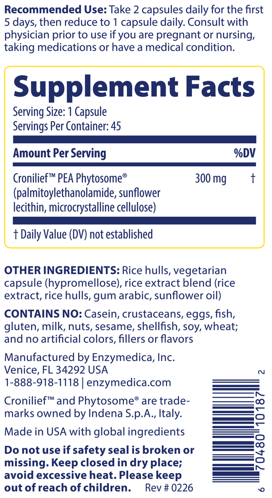 Product image for Joint &amp; Muscle with PEA Phytosome®.