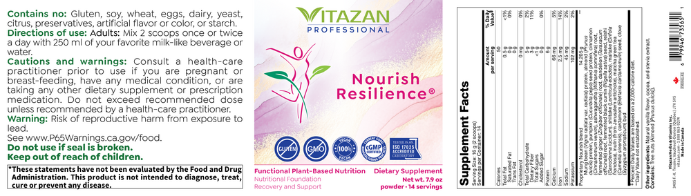 Product image for Nourish Resilience®.