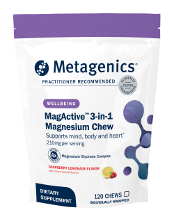 MagActive™ 3-in1 Magnesium Chew, Raspberry Lemonade Flavor 120 Chewables