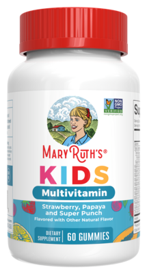Kids Multivitamin Gummies, Strawaberry, Papaya, and Super Punch Flavors 60 gummies