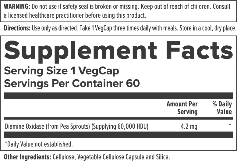 Product image for DAO Enzyme.
