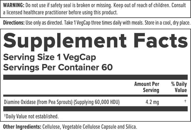 Product image for DAO Enzyme.