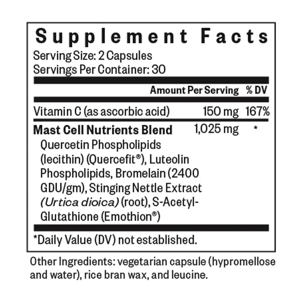 Product image for Mast Cell Nutrients.