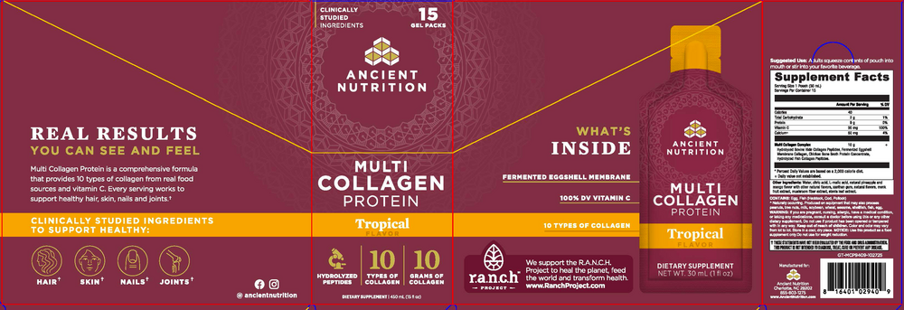 Product image for Multi Collagen Protein Gel Packs, Tropical.