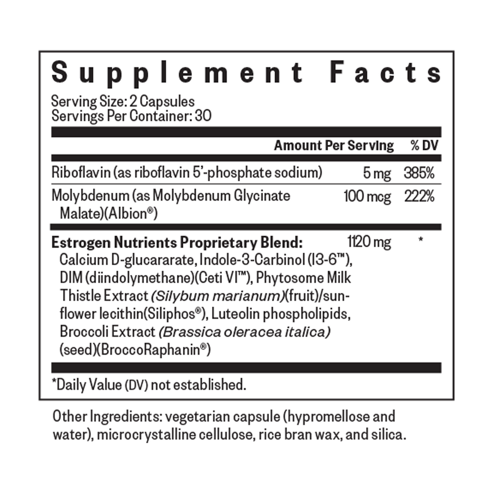 Product image for Estrogen Nutrients.