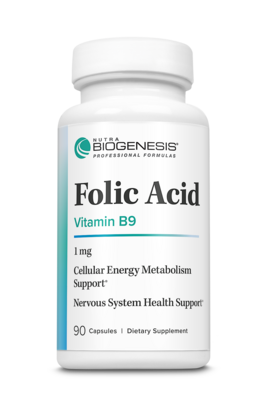Folic Acid - B9 - 1mg 90 capsules