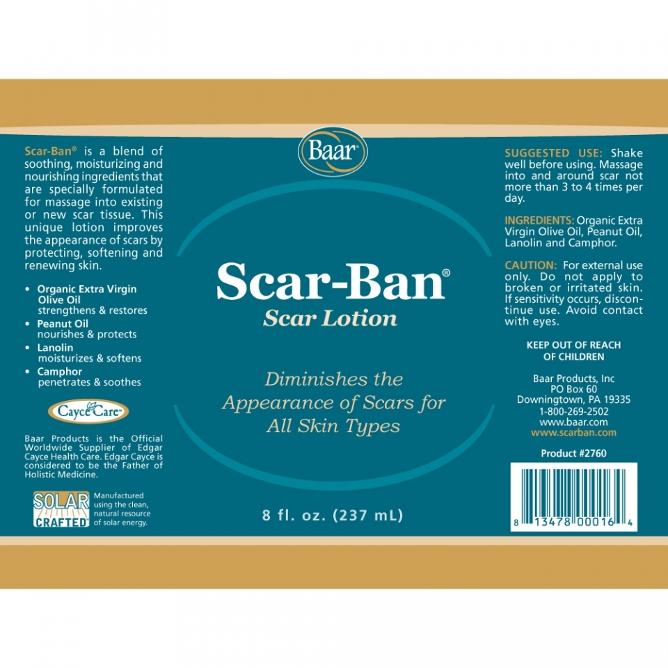 Product image for Scar-Ban Massage Lotion.