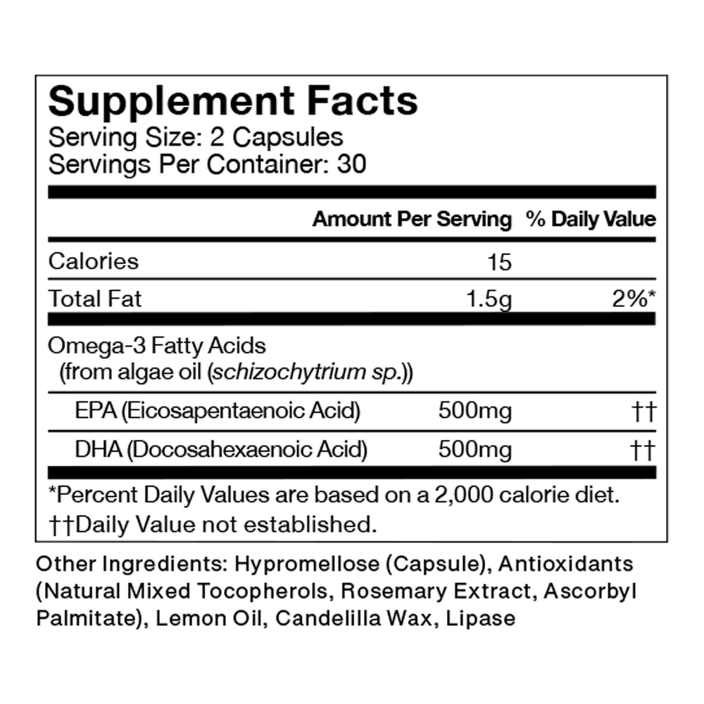 Product image for Vegan Omega 3.