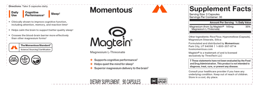 Product image for Magtein® Magnesium L-Threonate (Sleep &amp; Cognitive).