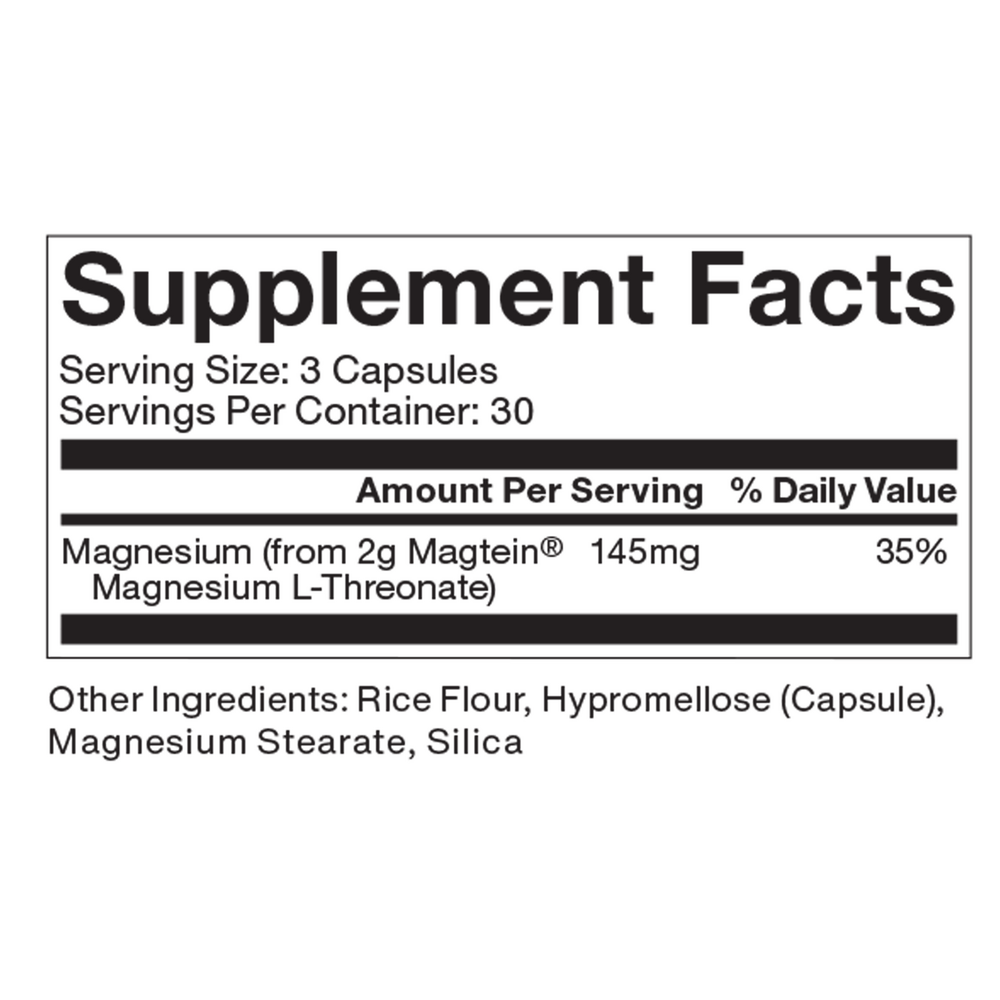Product image for Magnesium L-Threonate (Sleep &amp; Cognitive).