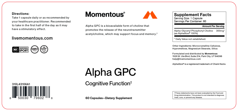 Product image for Alpha GPC.