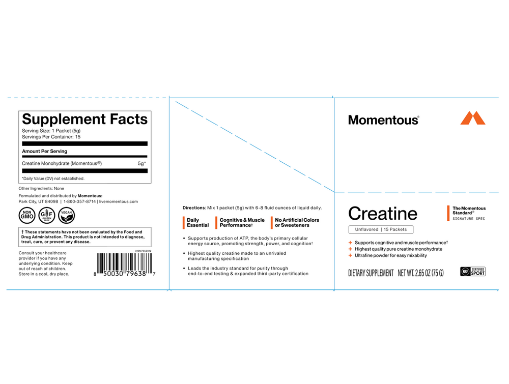 Product image for Creatine Singles - Unflavored.