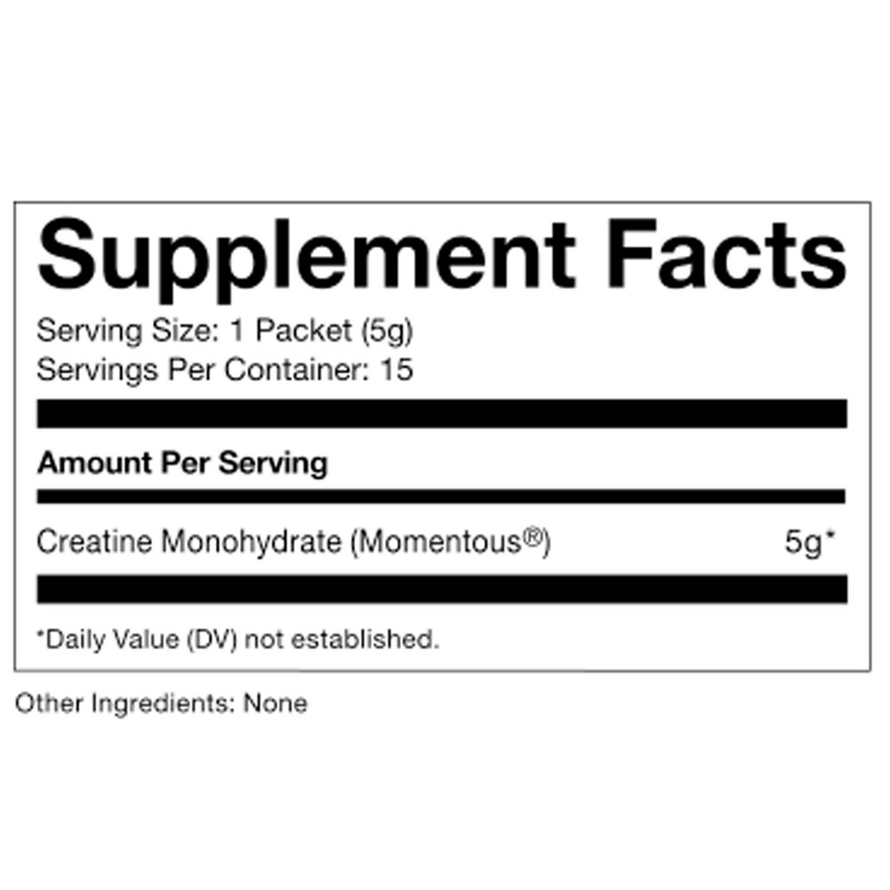 Product image for Creatine Singles - Unflavored.